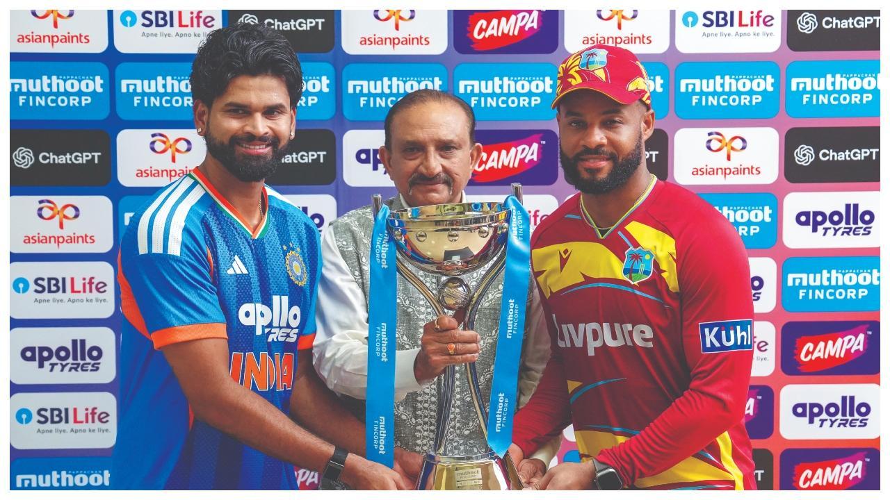 ભારત-વેસ્ટ ઇન્ડીઝ T20 સિરીઝ ડ્રૉ